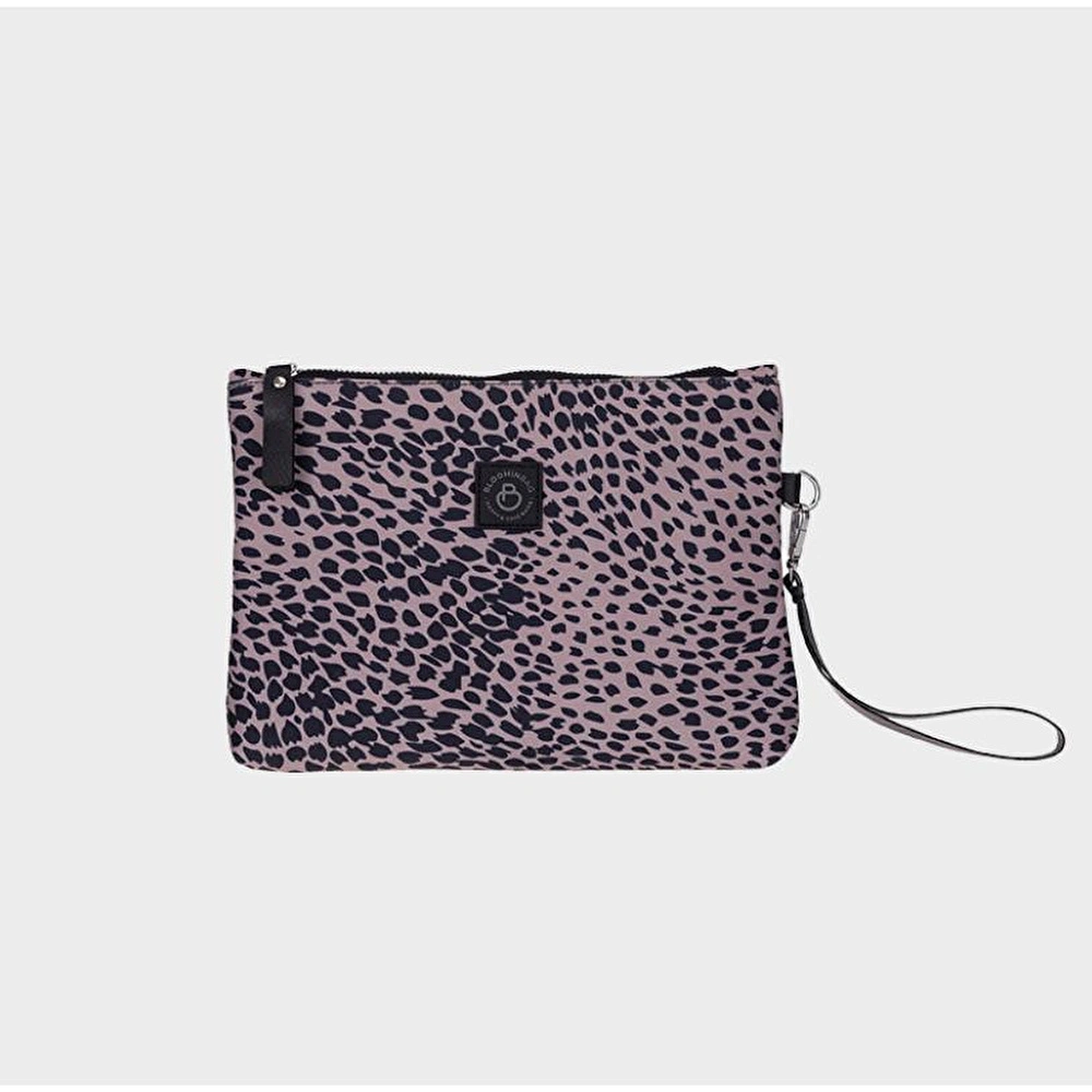 Bloominbag Leopard Cita Noir Clutch / El Çantası Portföy görseli 1