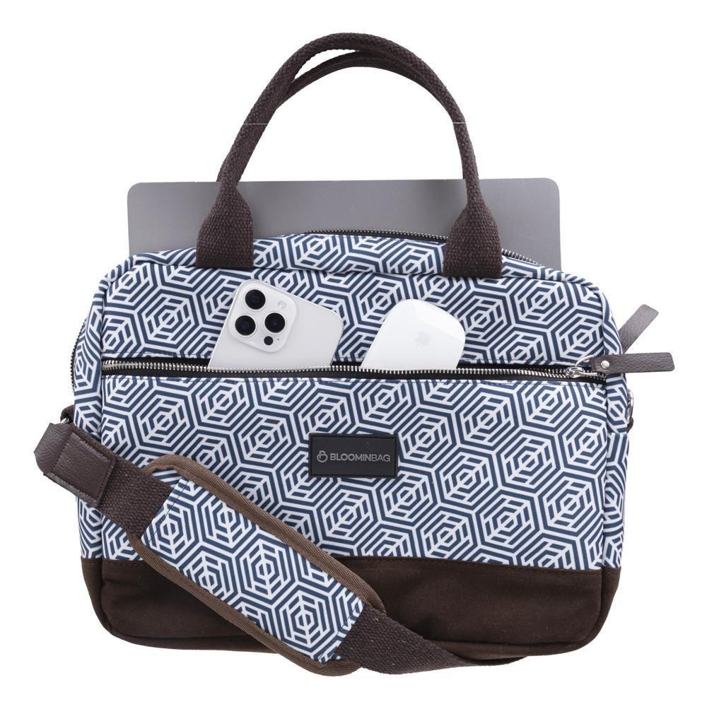 Bloominbag Blue Hive 13-14 Inç Laptop / Macbook Çantası görseli 2