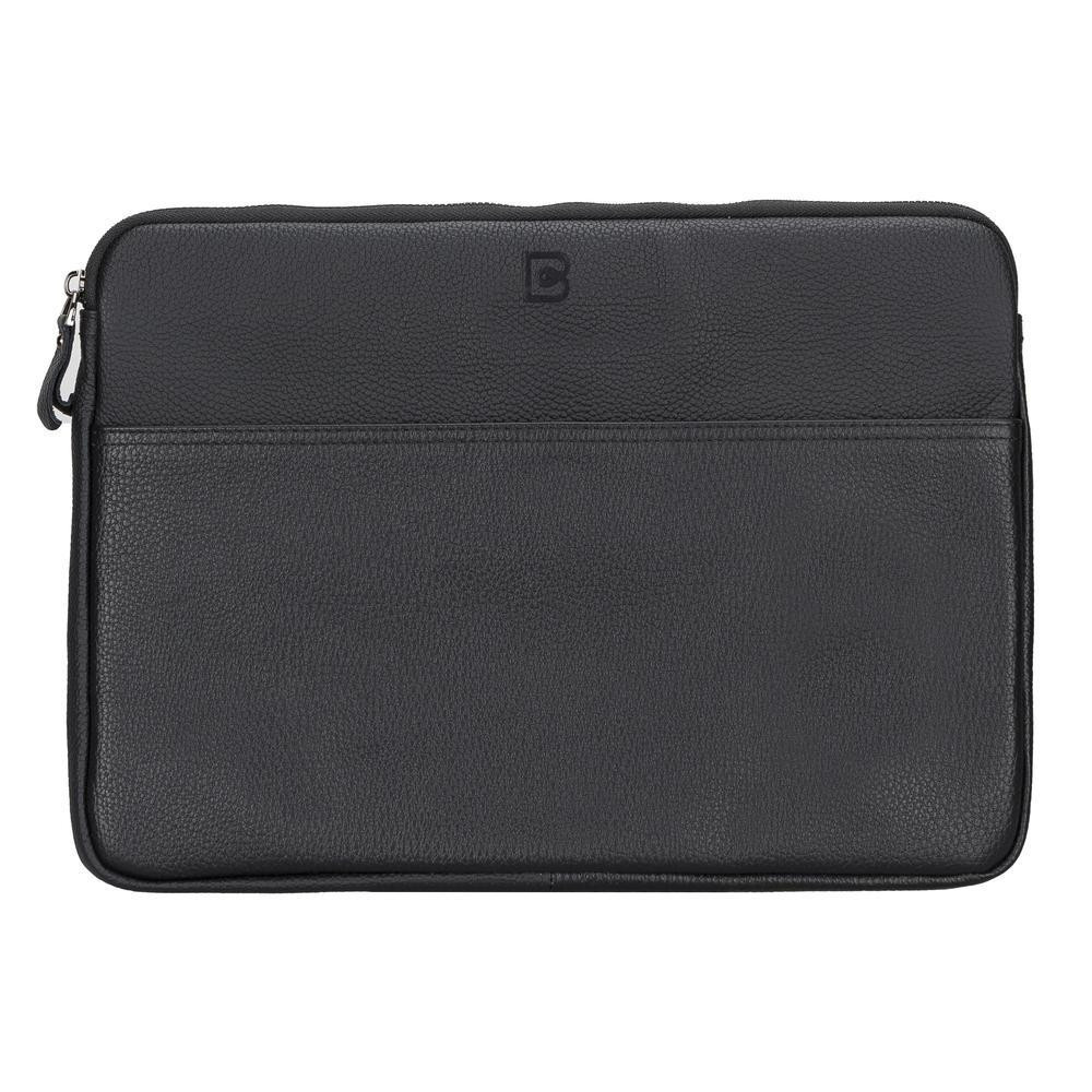 Bloominbag Awe Slim Hakiki Deri Siyah 16inç Laptop / Macbook Kılıf görseli 1