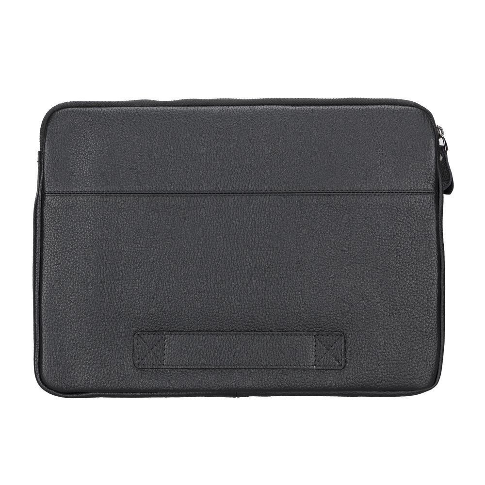 Bloominbag Awe Slim Hakiki Deri Siyah 16inç Laptop / Macbook Kılıf görseli 2