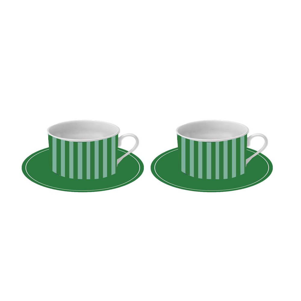 Fern&Co The Palm Collection 2'li Çay Fincanı görseli 1