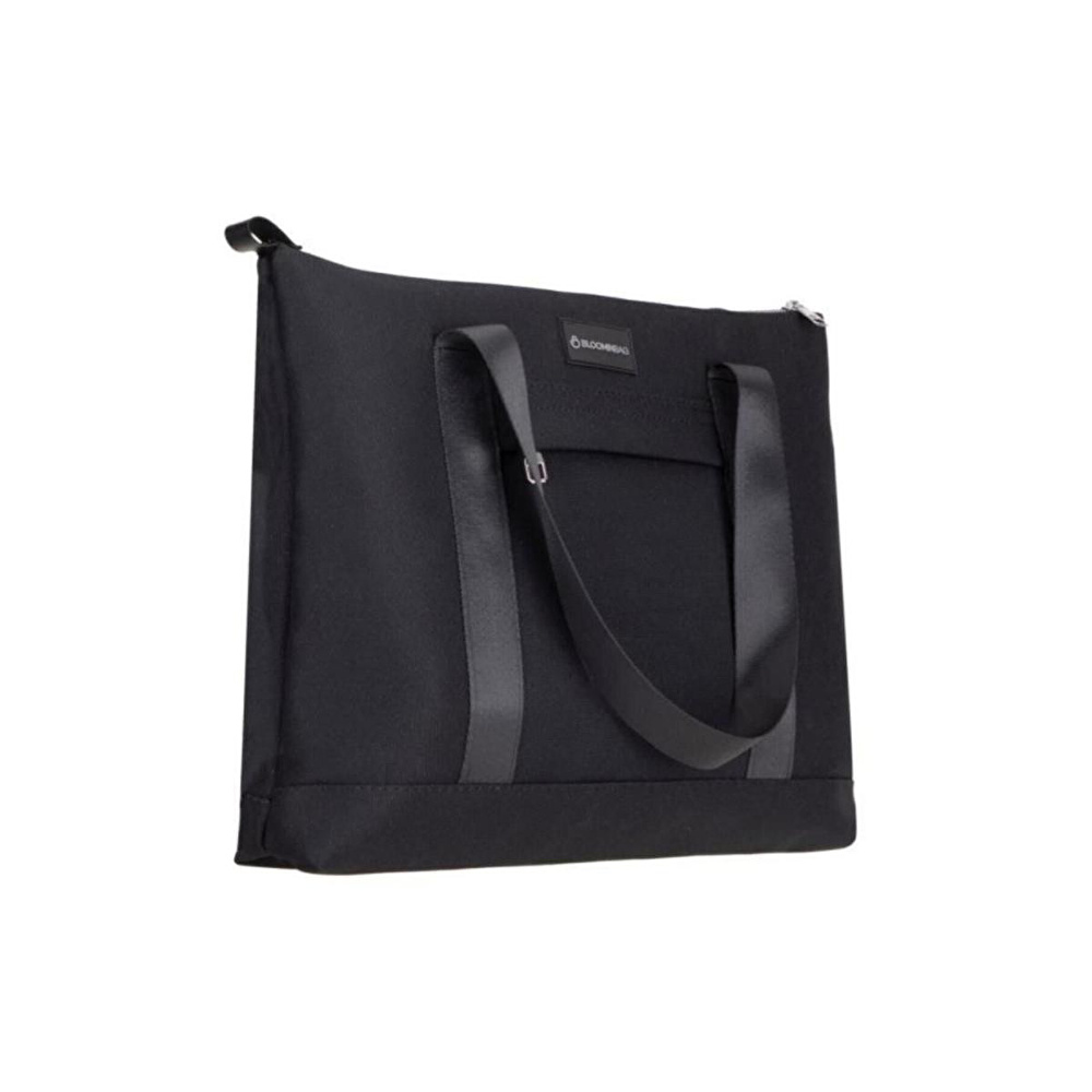 Bloominbag Cosmic Cosmos Siyah Tote Bag Omuz Çantası görseli 1