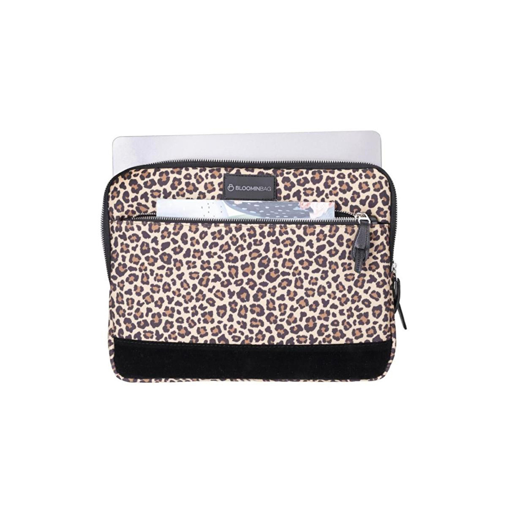 Bloominbag Earthy Leopard 15-16 Inç Laptop / Macbook Kılıf görseli 4