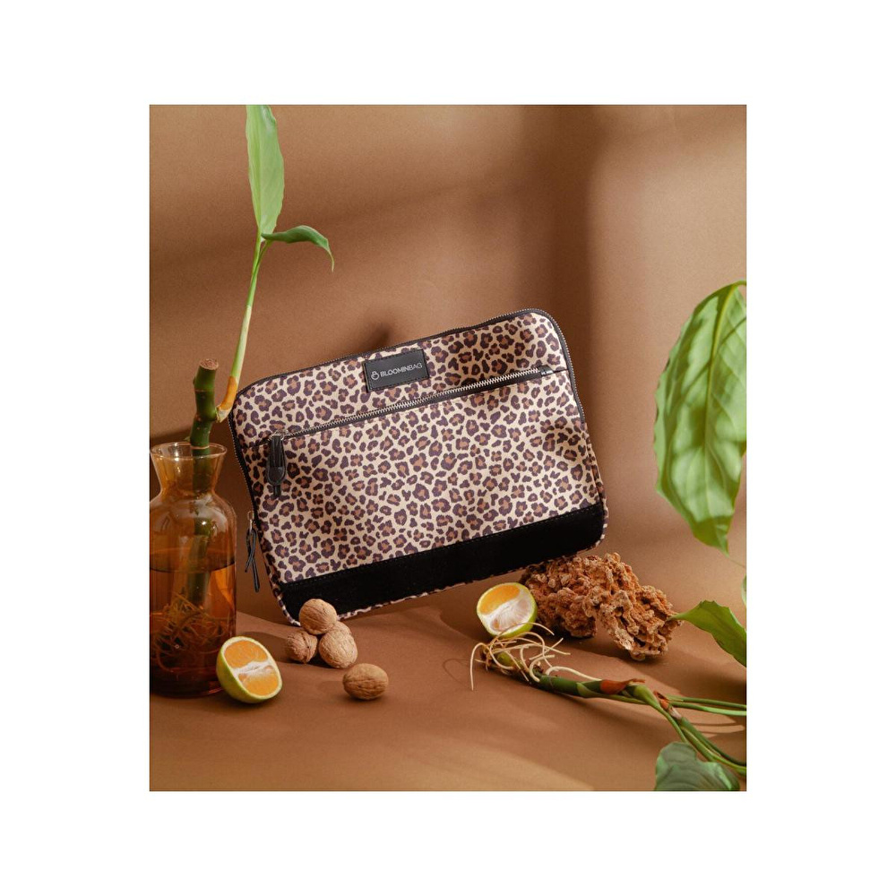 Bloominbag Earthy Leopard 13 Inç Laptop / Macbook Kılıf görseli 5
