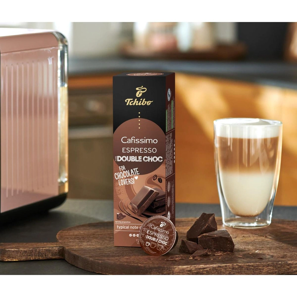 Tchibo Cafissimo Espresso Double Choc 10'lu Kapsül Kahve görseli 1