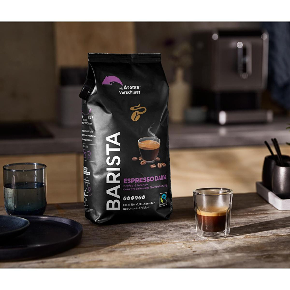 Tchibo Barista Espresso Dark Çekirdek Kahve 1000 G görseli 1
