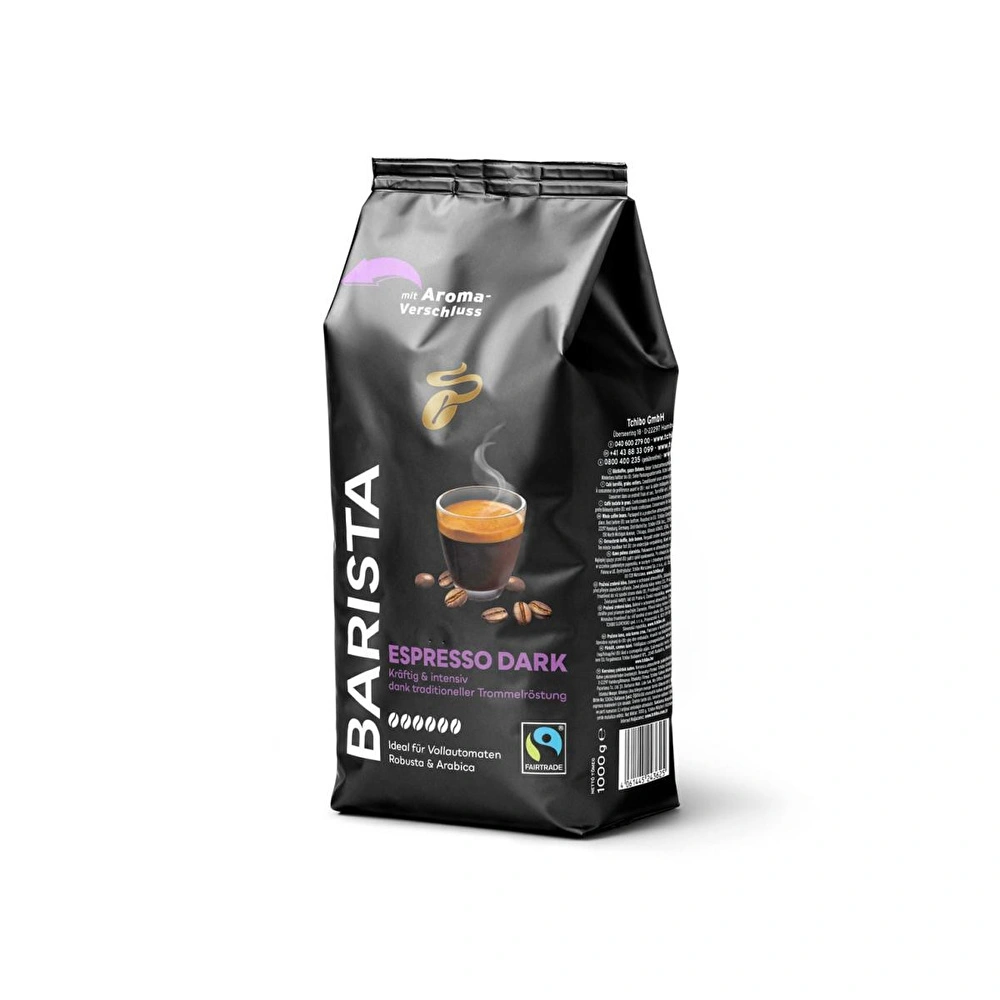 Tchibo Barista Espresso Dark Çekirdek Kahve 1000 G görseli 3