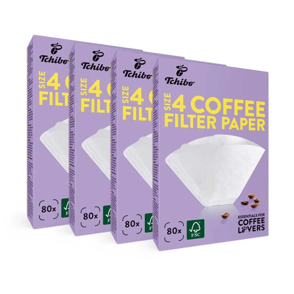 Tchibo 4 X 80 Adet Filtre Kahve Kağıdı görseli 1