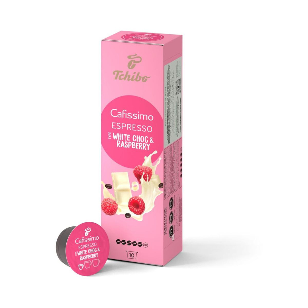 Tchibo Cafissimo Flavoured Espresso - Beyaz Çikolata Ve Ahududu görseli 2