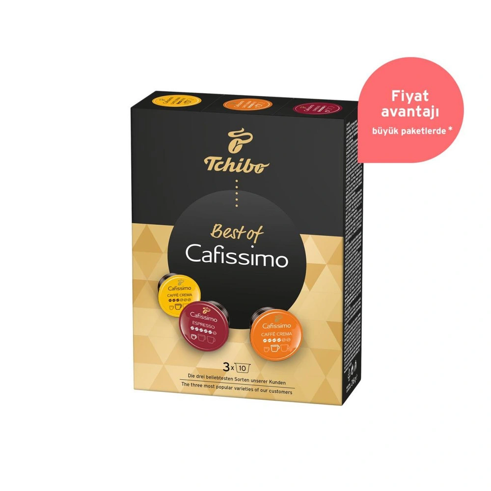 Tchibo Cafissimo Best Of 30'lu Kapsül Kahve görseli 2