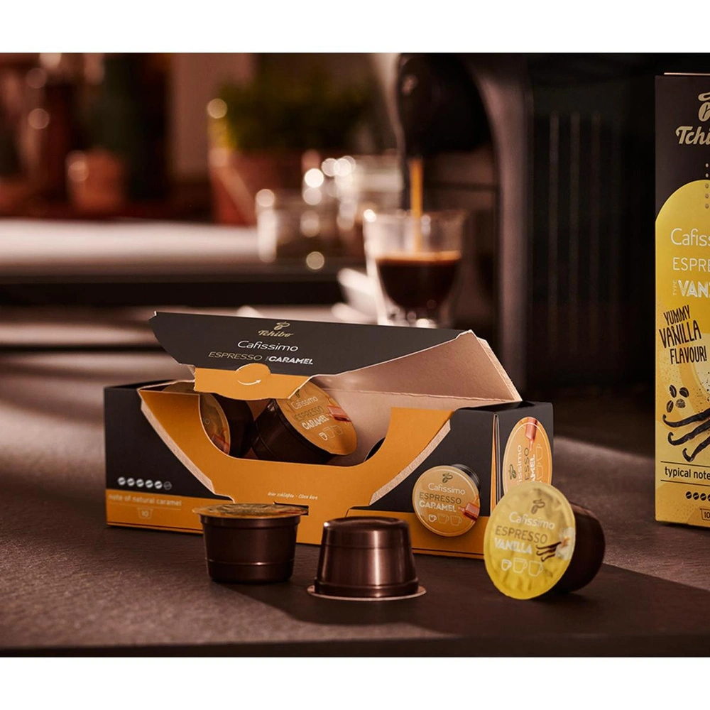 Tchibo Cafissimo Espresso Caramel 10'lu Kapsül Kahve görseli 1