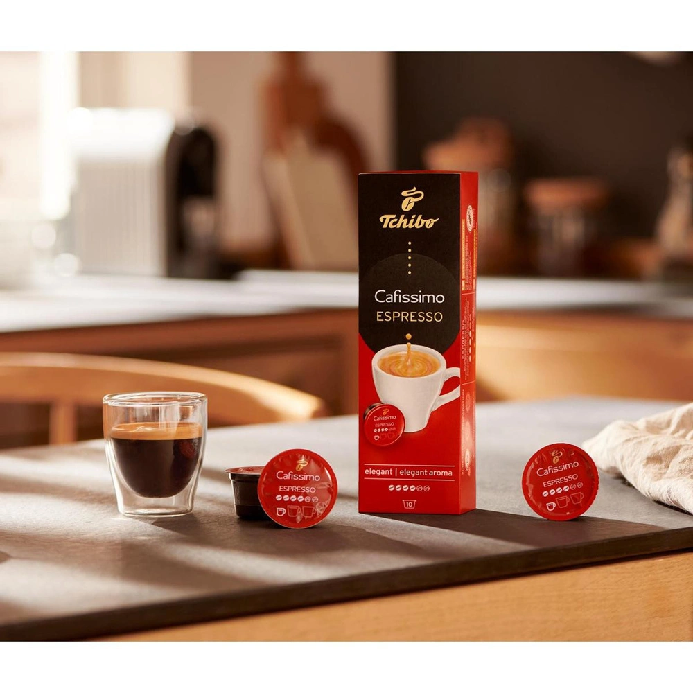 Tchibo Cafissimo Espresso Elegant Aroma 10'lu Kapsül Kahve görseli 1