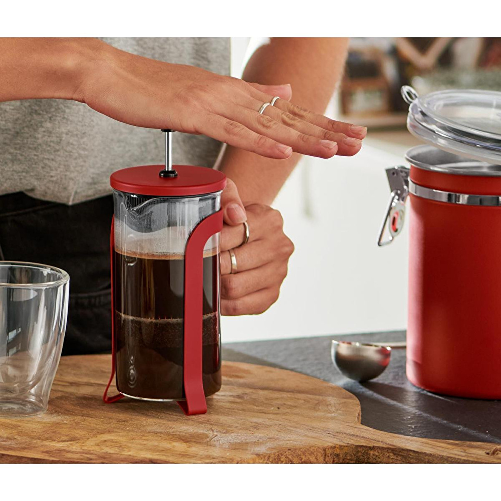 Tchibo French Press, Kırmızı 300 Ml görseli 1