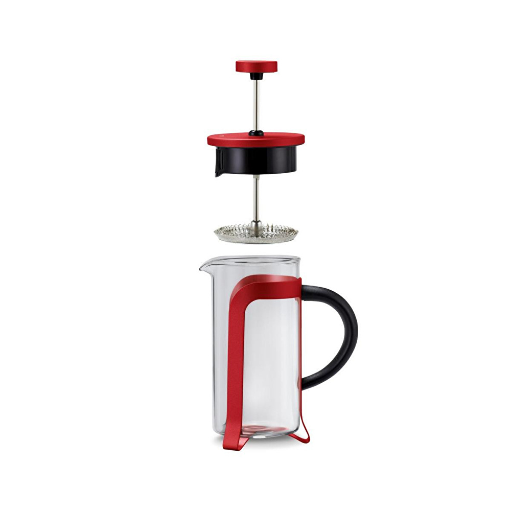 Tchibo French Press, Kırmızı 300 Ml görseli 4