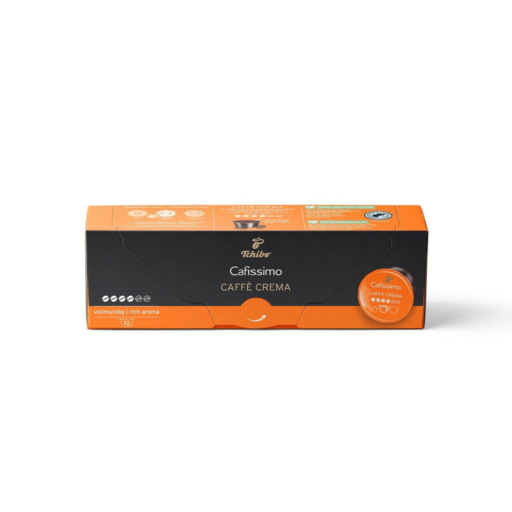 Tchibo Cafissimo Caffè Crema Rich Aroma 10'lu Kapsül Kahve görseli 3