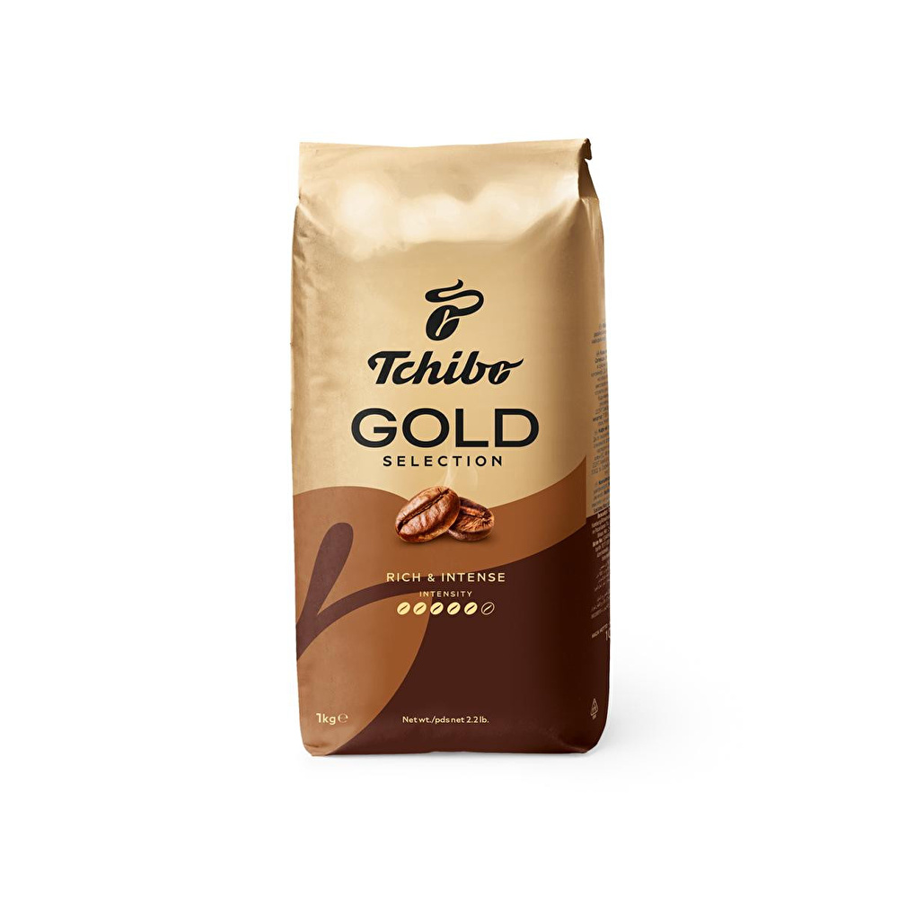 Tchibo Gold Selection Çekirdek Kahve 1000 G görseli 1