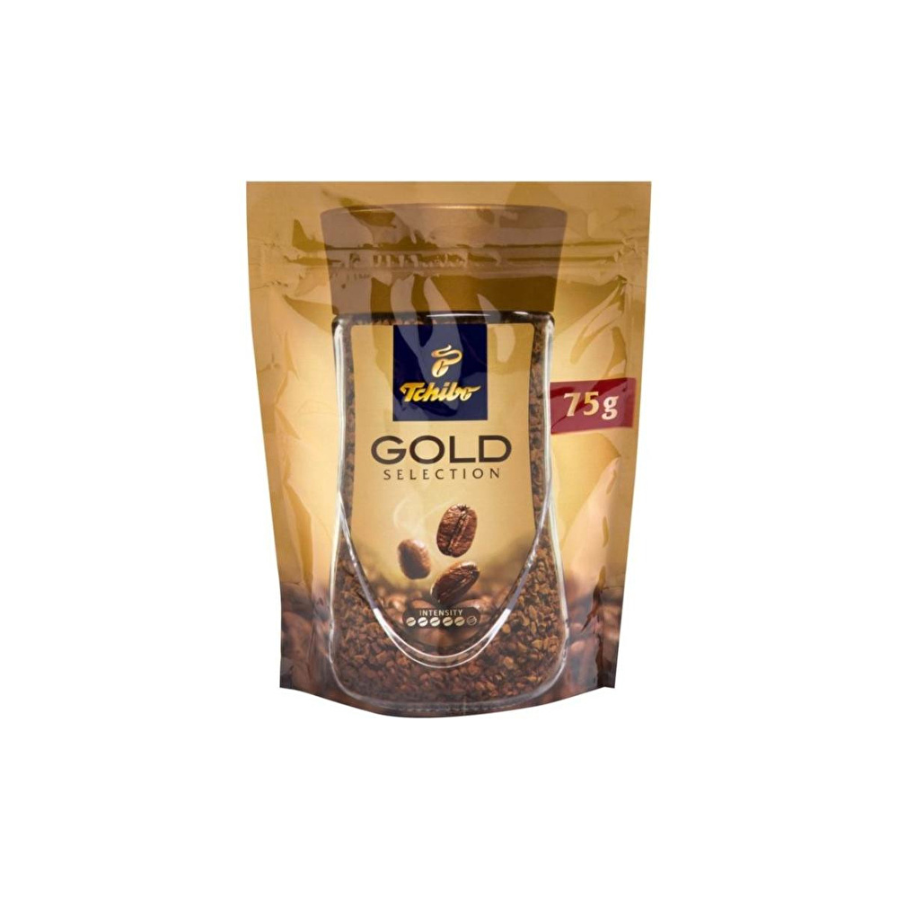 Tchibo Gold Selection Çözünebilir Kahve 75 G görseli 1