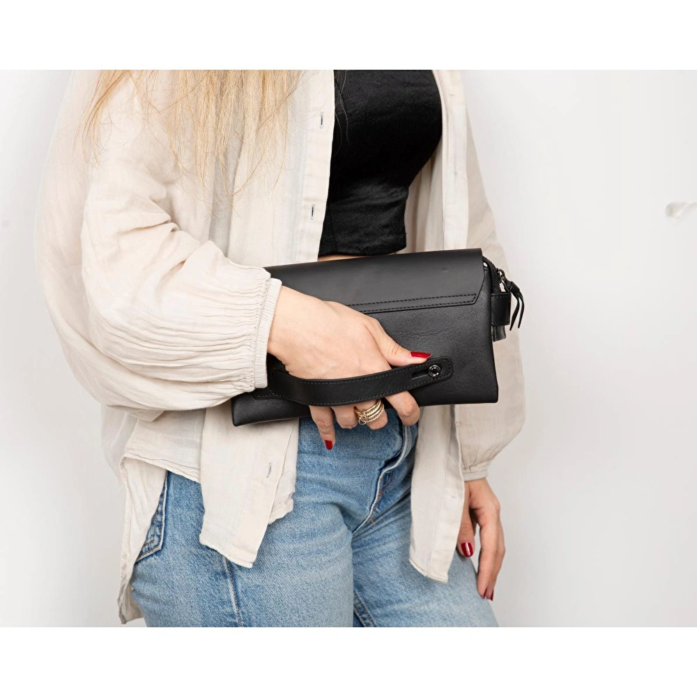 Bloominbag Bloom Noir Elevated Cosmic Clutch Bag görseli 4