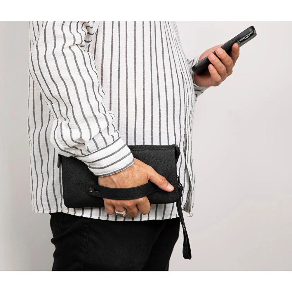 Bloominbag Bloom Noir Elevated Cosmic Clutch Bag görseli 5