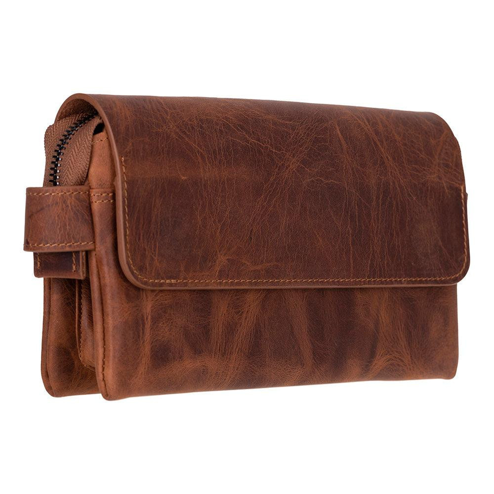 Bloominbag Bloom Rust Elevated Brown Clutch Bag görseli 1