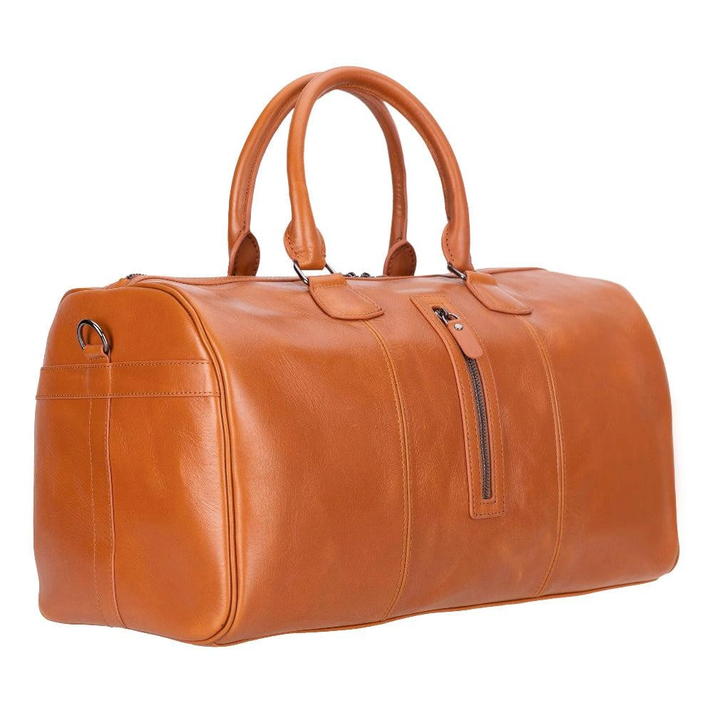 Bloominbag Dolly Roma Rouge Deri Weekender Duffle Seyahat Çantası görseli 1