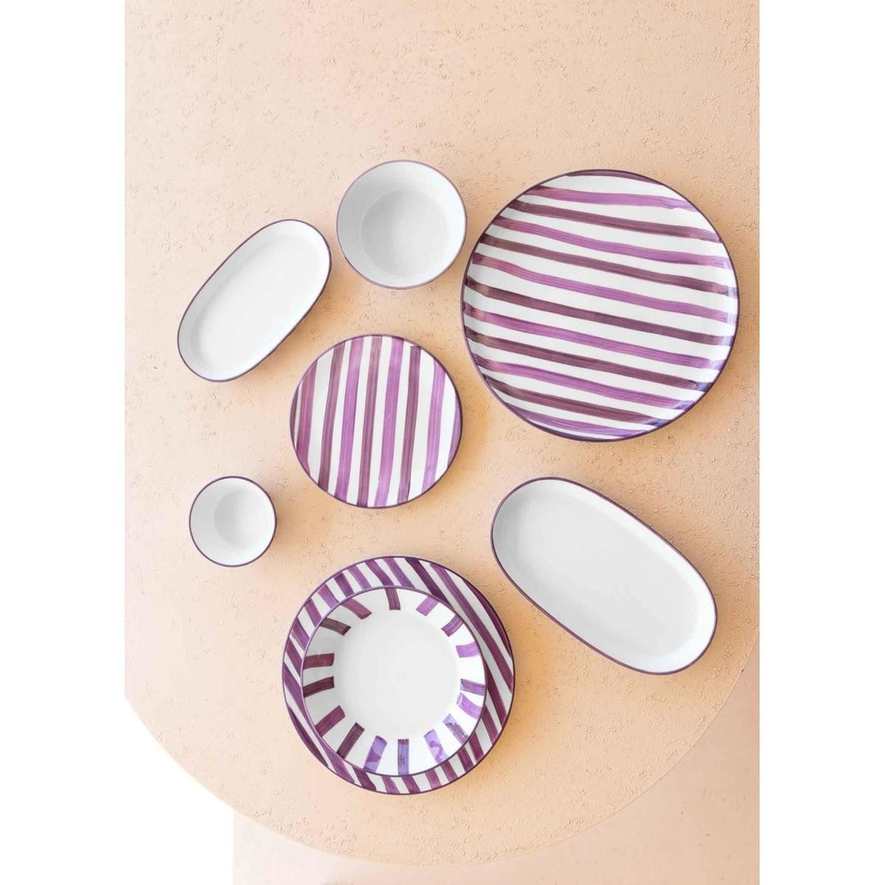The Mia Joy Sosluk Çerezlik 6lı Set Mor 10 Cm görseli 4