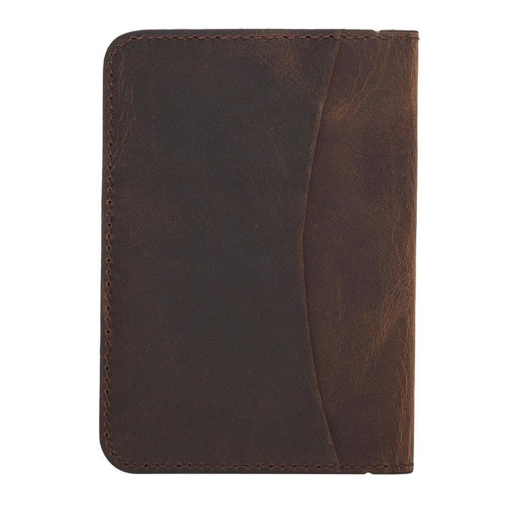 Bloominbag Bloomledger Amberwood Hakiki Deri Bifold Cüzdan görseli 3