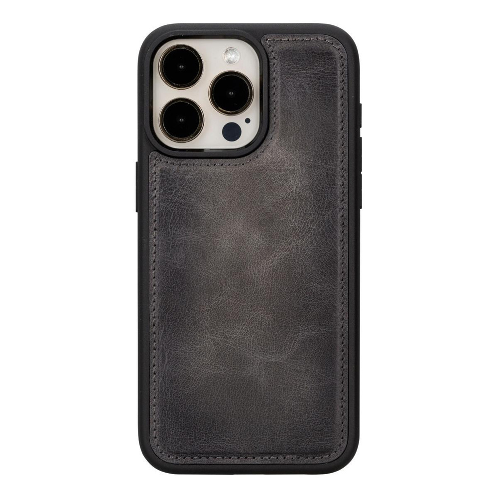 Bloominbag Bloomcase Apple Iphone 16 Pro Max – Ashen Sand Hakiki Deri Cüzdanlı Telefon Kılıfı görseli 4