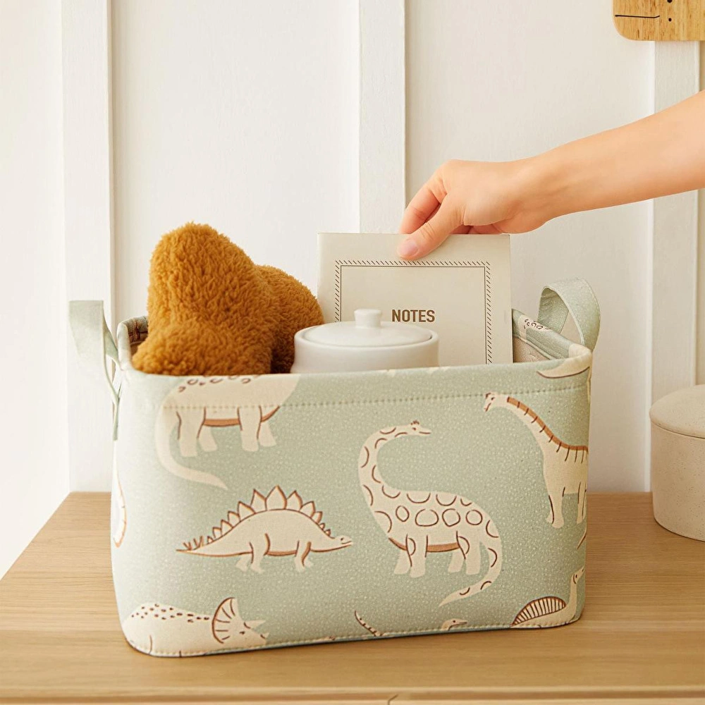 Ocean Home Textile Çocuk Odası Dinozor Sepet 30 X 21 X 18 Cm görseli 2
