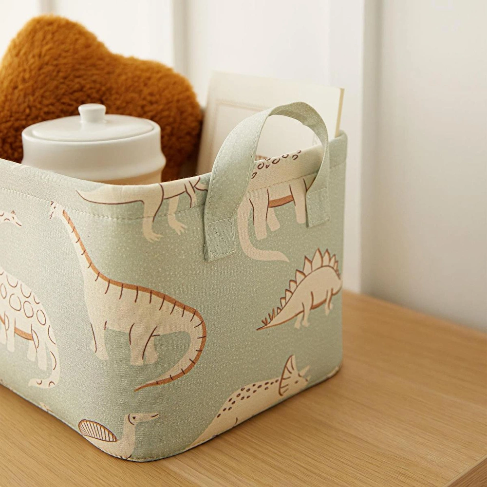 Ocean Home Textile Çocuk Odası Dinozor Sepet 30 X 21 X 18 Cm görseli 5