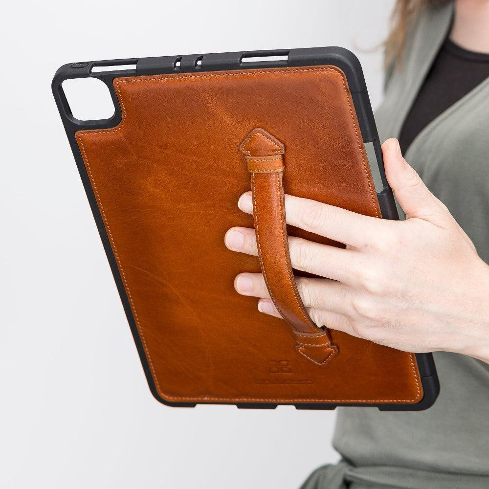 Bloominbag Bloomcase Felix Cognac Amber Apple Ipad Pro 11 Inç Hakiki Deri Kılıf görseli 3