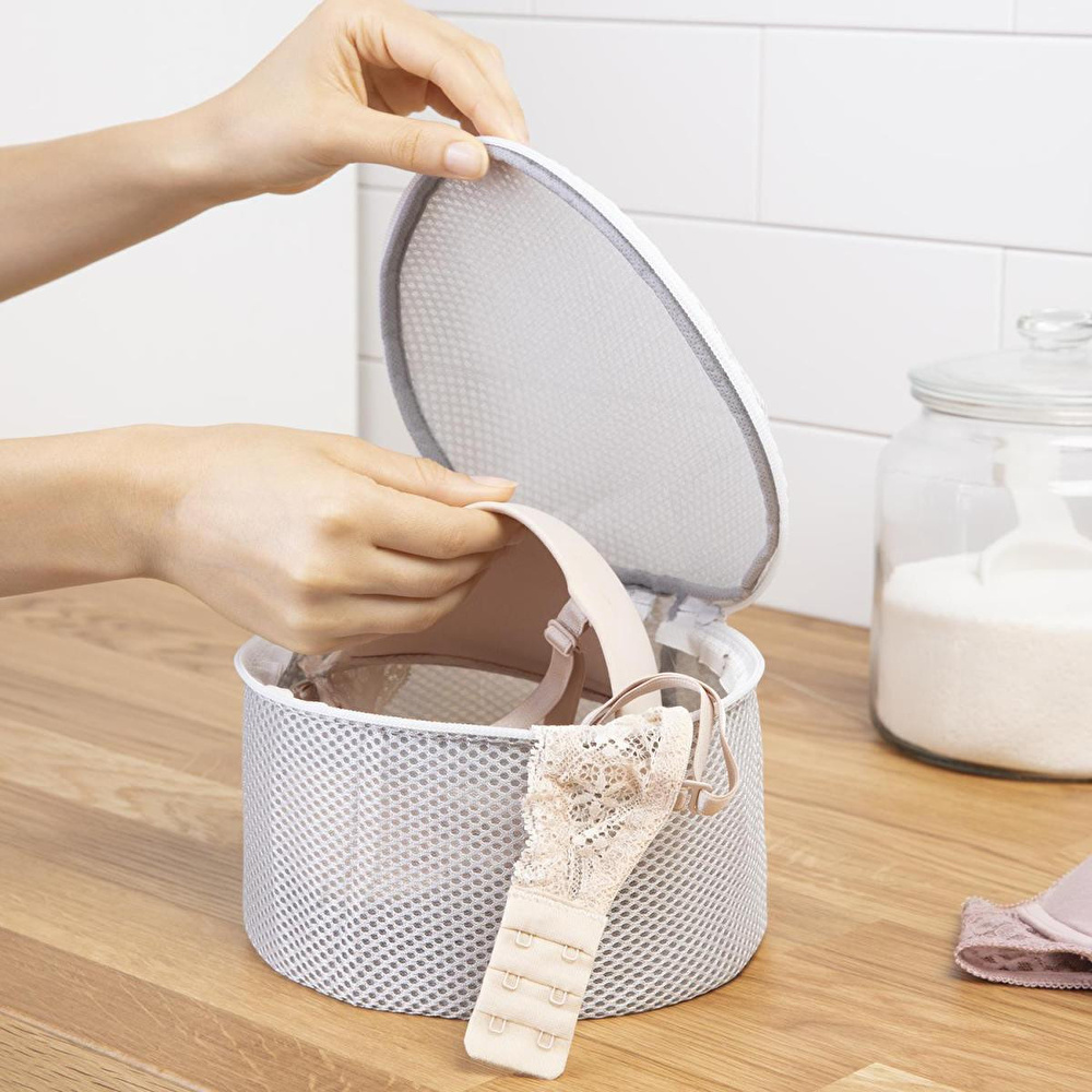 Ocean Home Textile 3'lü Gri Renk İç Çamaşırı Yıkama Filesi Set görseli 4