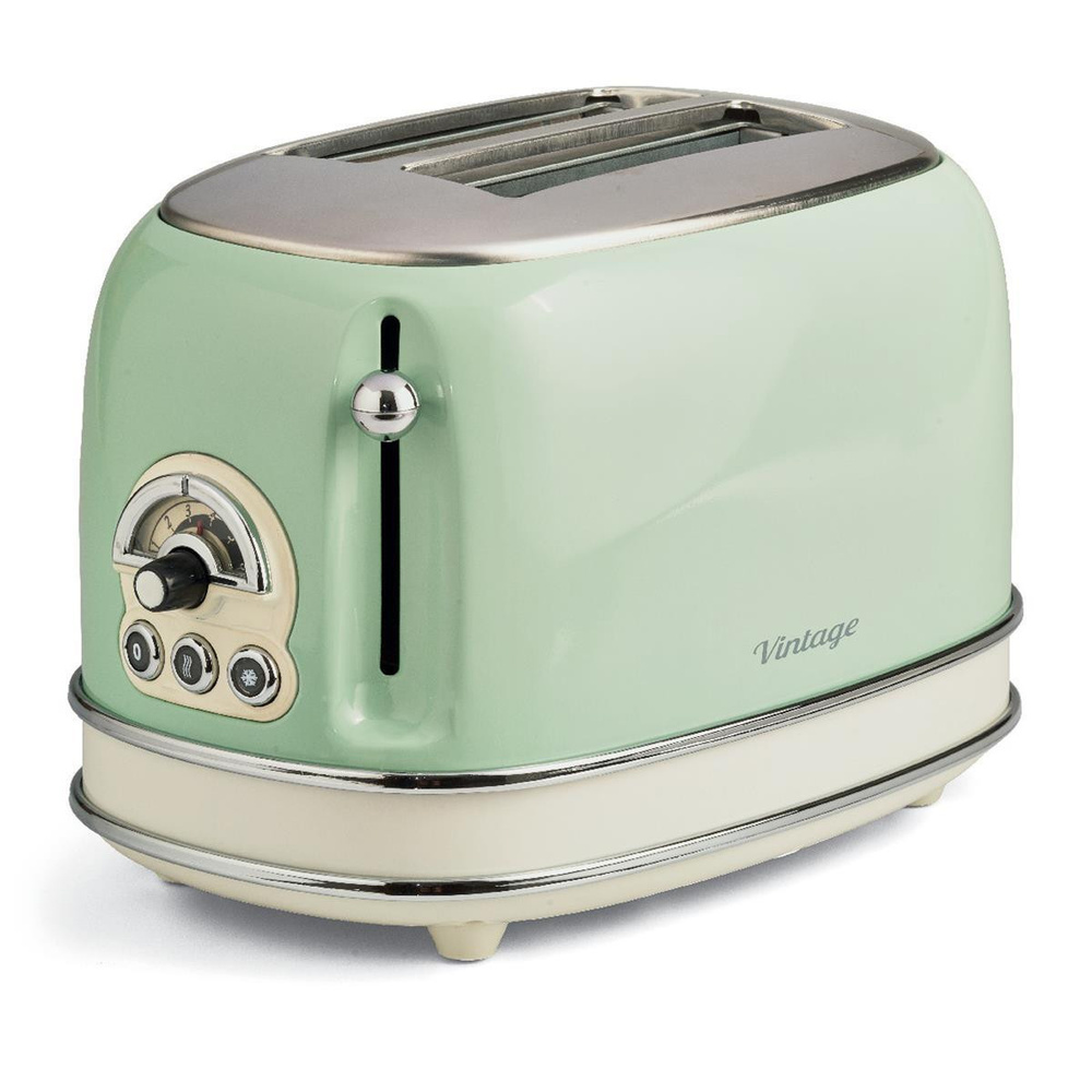 Ariete Vintage Ekmek Kızartma Makinesi 2 Dilim Yeşil görseli 1