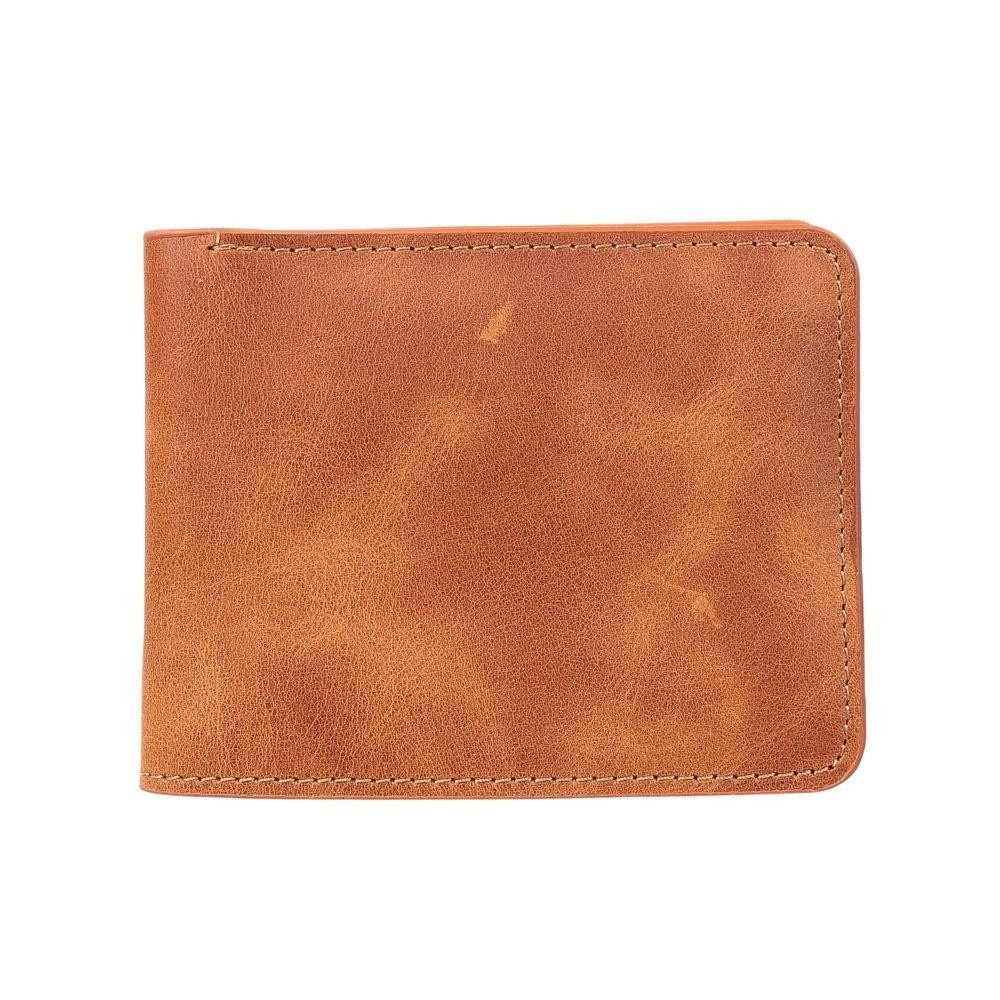 Bloominbag Bloomfold Cognac Tan Hakiki Deri Cüzdan görseli 1