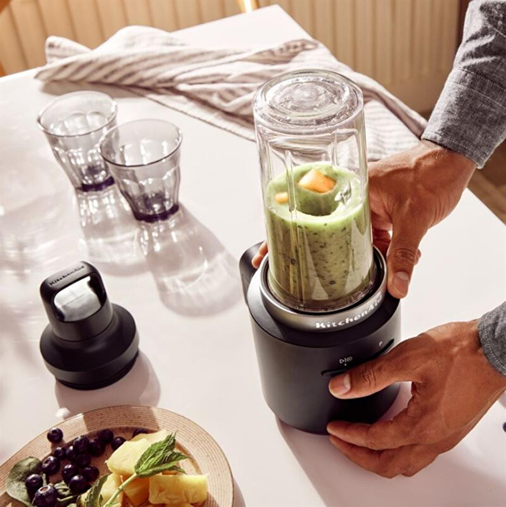 Kitchenaid Go Kablosuz Serisi Mini Blender Bataryalı Matte Black görseli 3