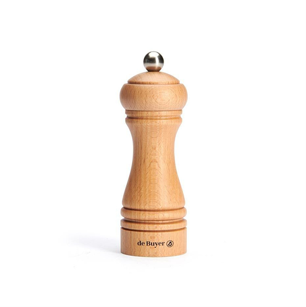 De Buyer Baharat Değirmeni Ahşap 14 Cm Ahşap görseli 1