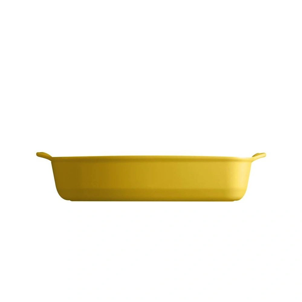 Emile Henry Fırın Kabı Dikdörtgen 36 X 23 Cm Mat Sarı/provence Yellow görseli 2