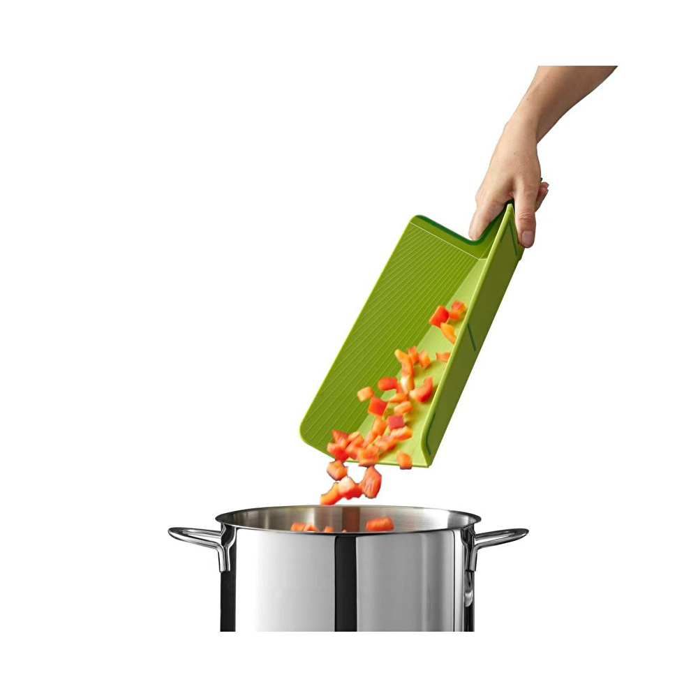 Joseph Joseph Chop2pot Plus Büyük Katlanır Doğrama Tahtası Yeşil görseli 4