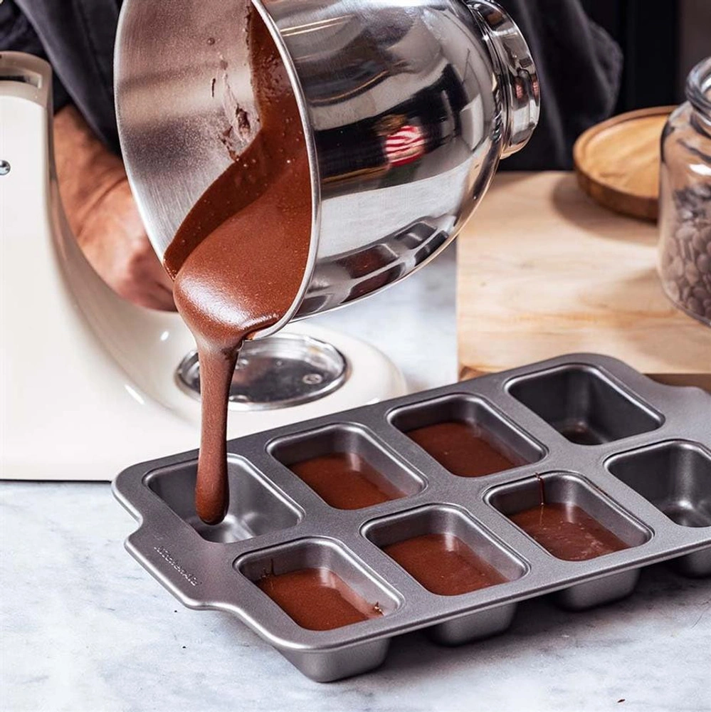 Kitchenaid 8´li Mini Dikdörtgen Kek Kalıbı görseli 3