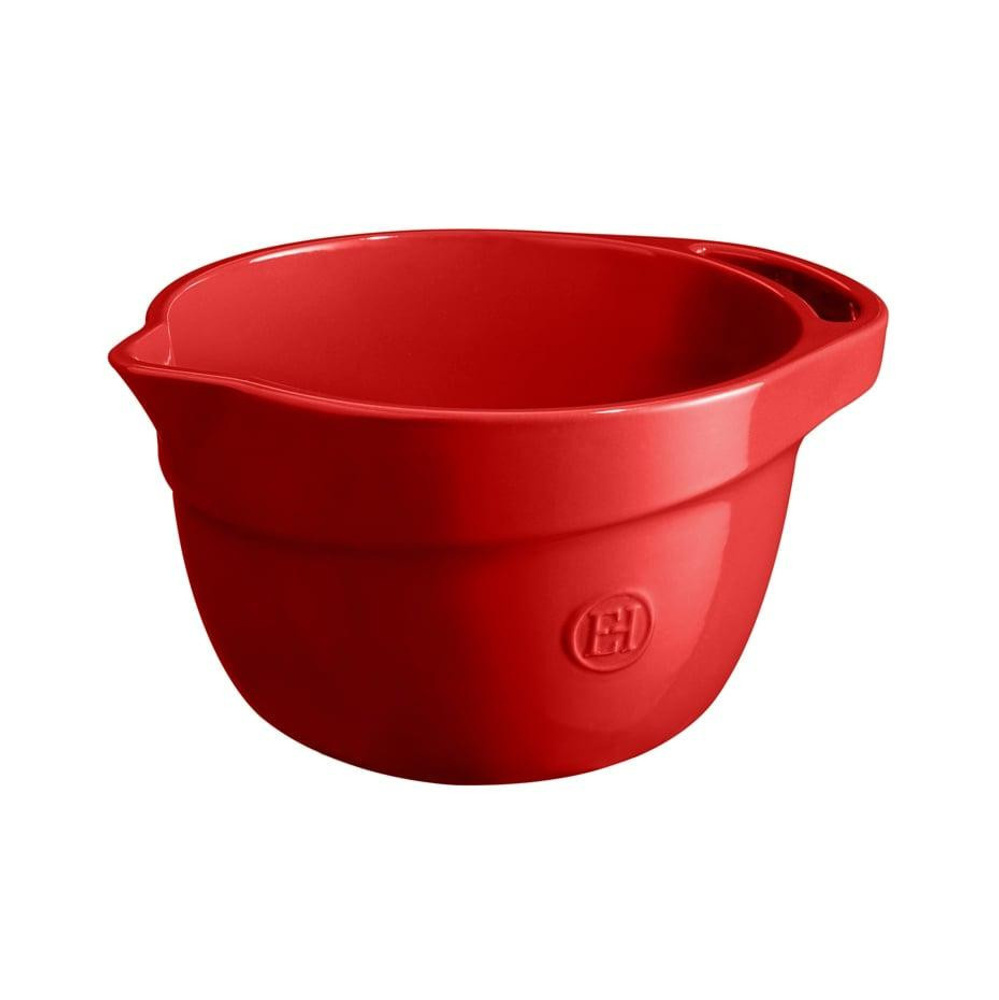 Emile Henry Karıştırma Kabı Yuvarlak 3.5 L Kırmızı/burgundy görseli 1