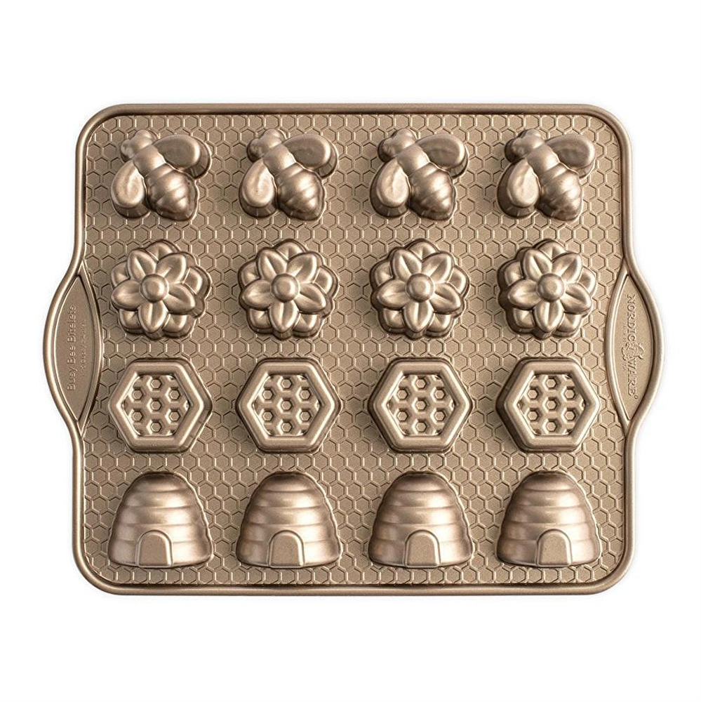 Nordicware Meşgul Arılar Mini Kek Kalıbı görseli 1