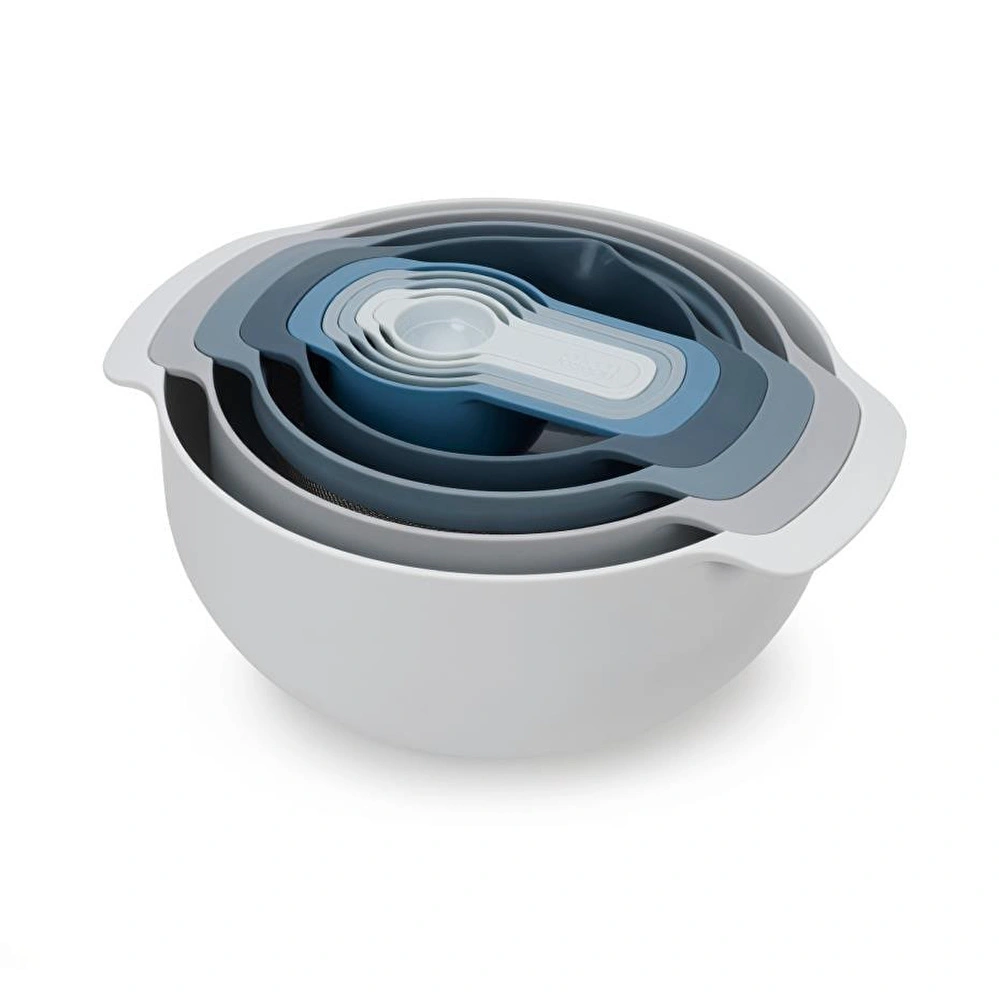 Joseph Joseph Editions Collection Nest™ 9 Plus Karıştırma Kase Seti Gökyüzü görseli 1