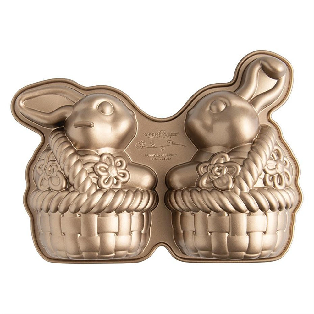 Nordicware Sepetteki Tavşan Kek Kalıbı görseli 1