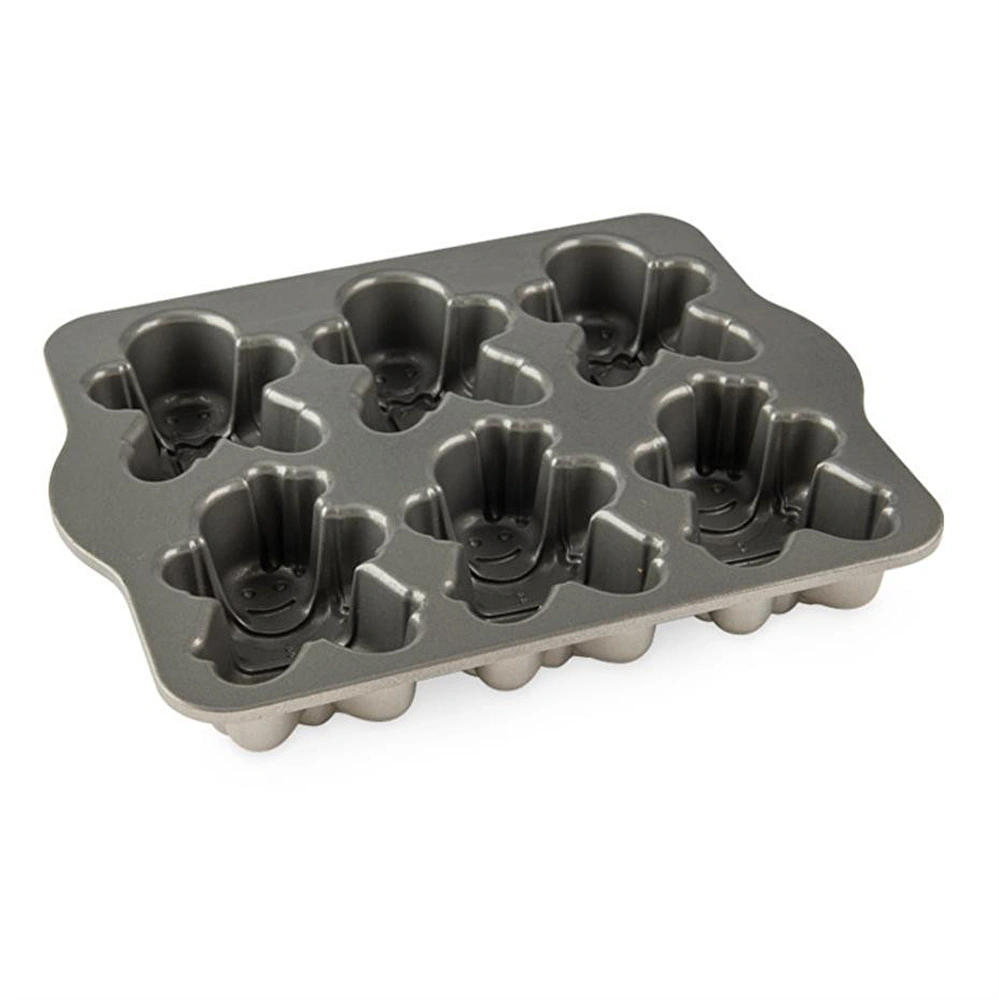 Nordicware Gingerbread Mini Kek Kalıbı görseli 2