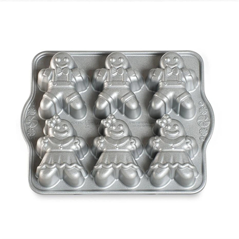 Nordicware Gingerbread Mini Kek Kalıbı görseli 1