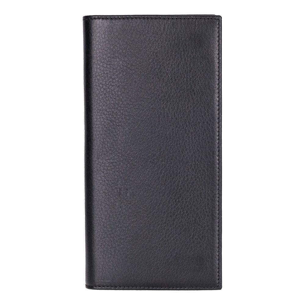 Bloominbag Bloomtenuta Obsidian Black – Hakiki Deri Cüzdan & Telefon Çantası görseli 1