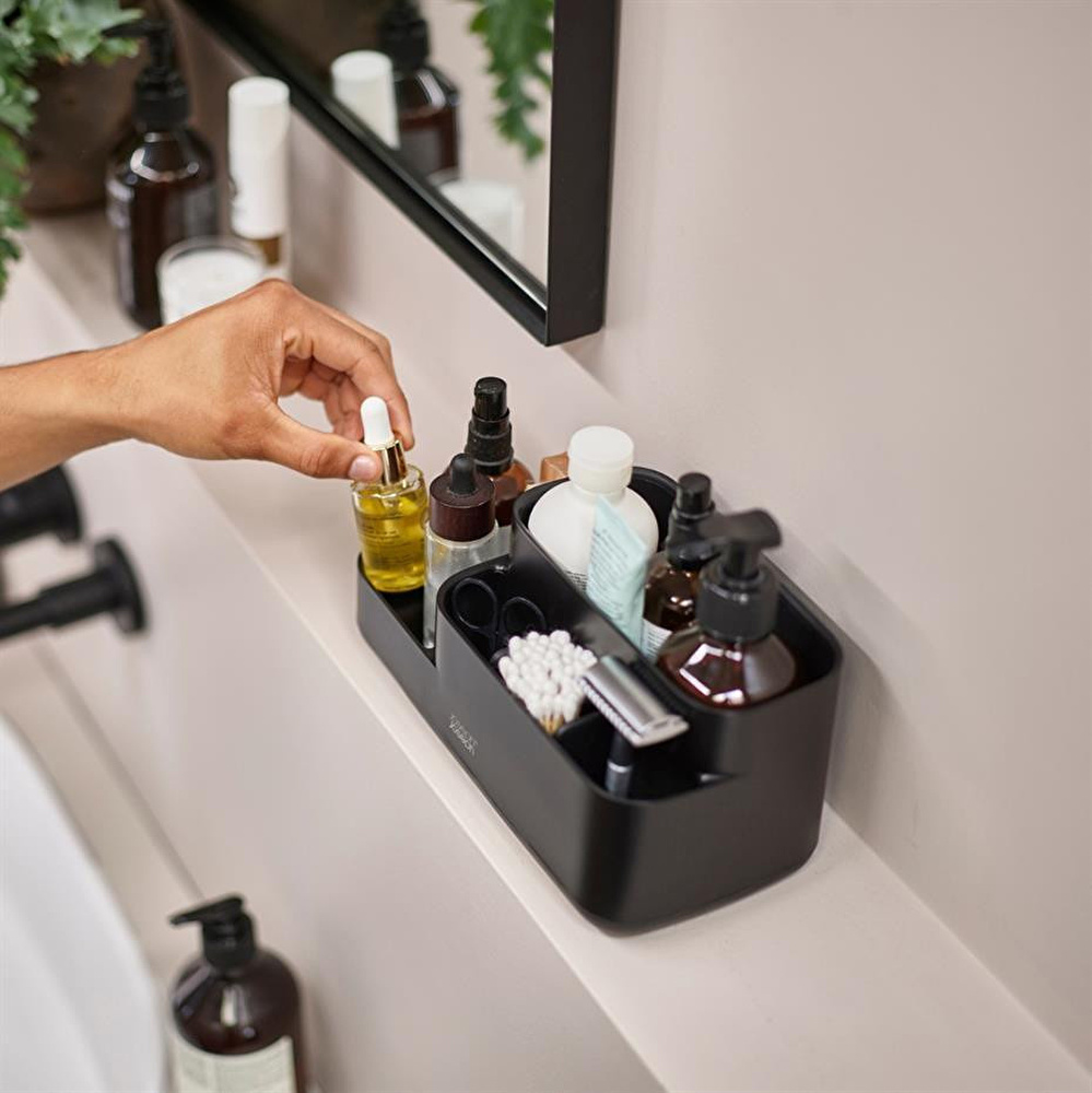 Joseph Joseph Easystore Banyo Düzenleyici - Mat Siyah görseli 5