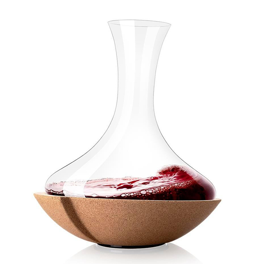 Vacu Vin Swirling Karaf - Kutulu Şeffaf görseli 1