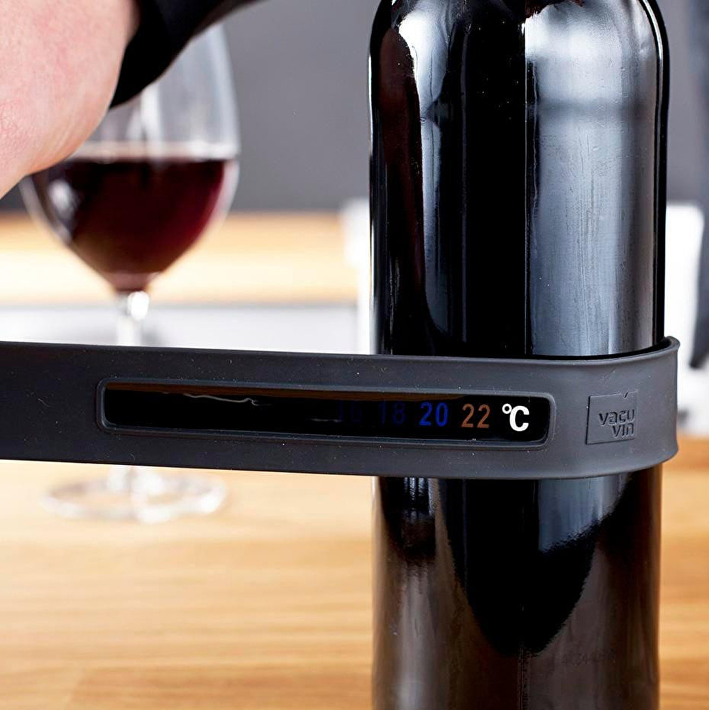 Vacu Vin Snap Thermometre Cel Gri - Kutulu Gri görseli 4
