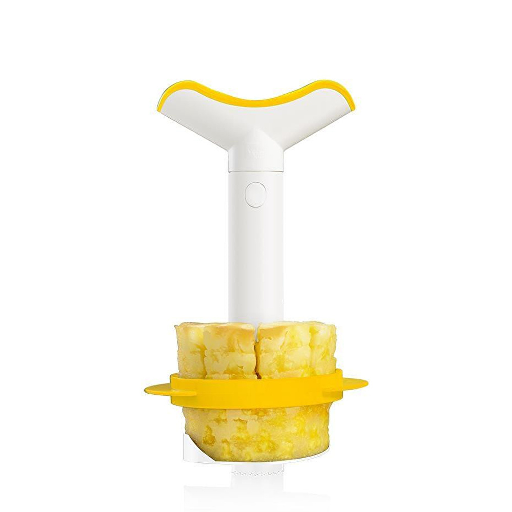 Vacu Vin Ananas Dilimleyici Beyaz/sarı görseli 1
